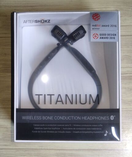 ＃３．SHOKZ TITANIUM　ワイヤレス骨伝導イヤホン ブラック