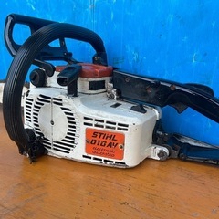 STIHLチェンソー 010AV　37cc 軽量　コンパクト スチー ル　切断機　山師 倒木　林業 アウトドア DIYの画像