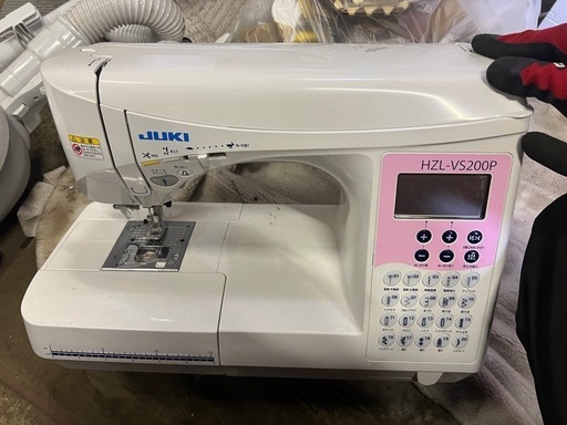 JUKI ジューキミシン HZL-VS200P コンピューターミシン 工業用の技術BOX送り機構 コンピュータミシン