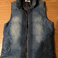 デニム　ベストM