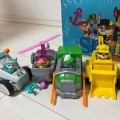 パウパトロール　ベーシックビークルセットの画像