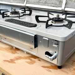 お引取り限定 24年製 リンナイ 都市ガス用コンロ 2口ガステーブル