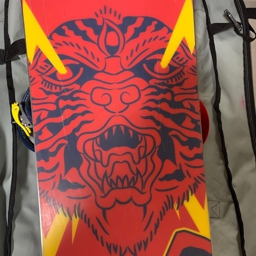 スノーボードとクツ　capital thunder stick
