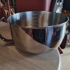 大きな計量カップ ステンレス製 ボウルにも 2.5L　/TJ-2...