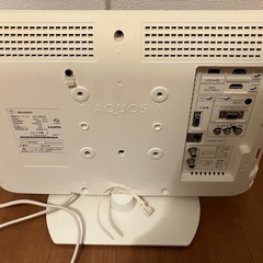 テレビとアンテナの画像