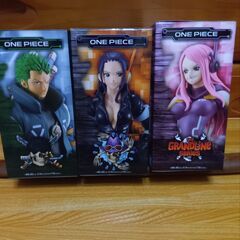 ワンピース DXF THE GRANDLINE SERIESエッグヘッド ゾロ＆ロビン＆ボニー　3体セットの画像