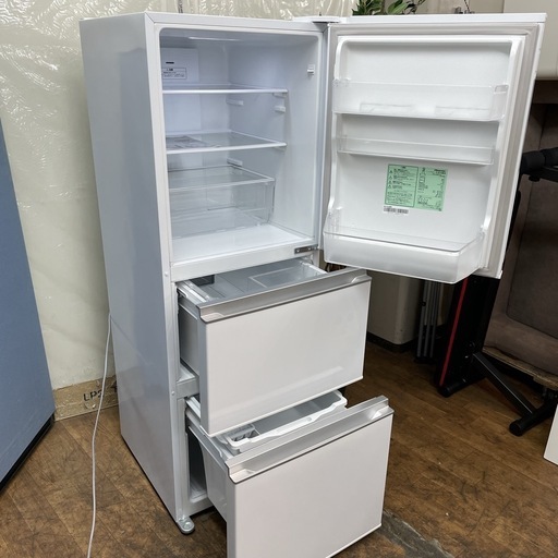R217 ☀️ Hisense 3ドア冷蔵庫（282L 右開き）20年製 HR-D2801W ⭐ 動作確認済 ⭐ クリーニング済