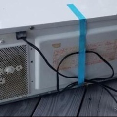 12月7日に捨てます　電子レンジの画像