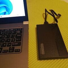TOSHIBA　ノート13.3インチ　/SSD 128GB+外付けHDD500GB付　学生の方モバイルノートパソコン　おすすめ！！Windows11　クリーンインストールサクサクの画像