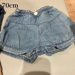 70cmベビー服と🧦の画像