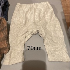 70cmベビー服と🧦の画像