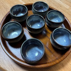 松代焼き 湯のみ 7個セット