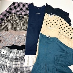 子ども服 まとめ売り 9点 120 130 学校 通学 保育園 ...