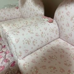 マイメロディソファおまけ付きの画像