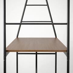 【お得！！】定価25,000円！組立式IKEA ダイニングテーブル HÅVERUD ホーヴェルード+イスとライト の画像