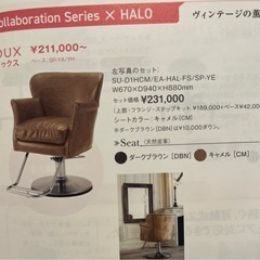 タカラベルモント　スタイリングチェアDUX
の画像