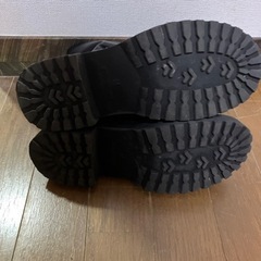 レディースブーツ mサイズ ブラックの画像