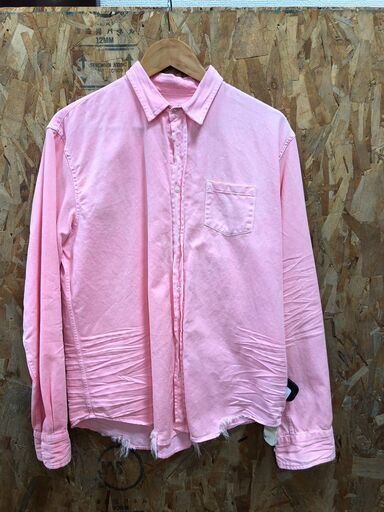 【ジャングルジャングル岸和田店】FRANK＆EILEEN　シャツ　ピンク