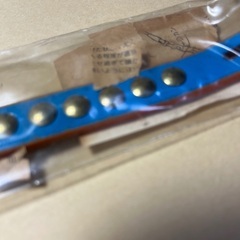 新品　未開封　ペット　小型犬　本革首輪の画像