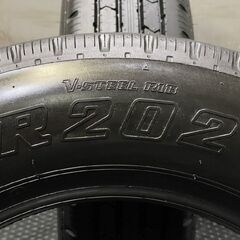 新車外し 2024年製 BS BRIDGESTONE R202 175/75R15 103/101N LT 15インチ ライトトラック用 夏タイヤ 2本 ダイナ トヨエース等　(KB243)の画像