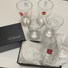 【新品ボヘミアグラス含む】コップ6個セット