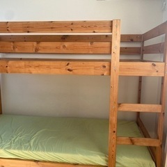 家具 ベッド 二段ベッドの画像