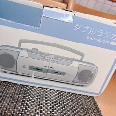 ダブルラジカセ　SAD-1230/S
の画像