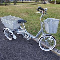 １０.１万円の品⭐ブリヂストンBRIDGESTONEワゴン三輪自転車