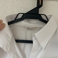 ORIHICA 白 長袖シャツ Sサイズの画像