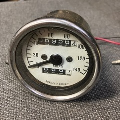 無料　バイク用ミニメーター　カスタムに如何？