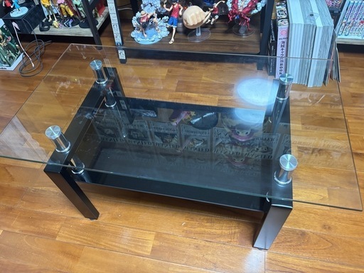 決まりました*･ガラステーブル