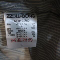 🌈BILLABONG　メンズジャケット　Lサイズの画像