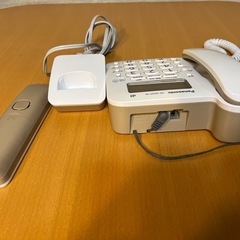 Panasonic コードレス電話機 子機1台付VE-GD25-Wの画像