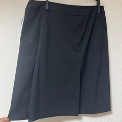 LES MUES 黒 Lサイズ ひざ丈スカート