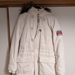 tommy girl白ダウンコートM