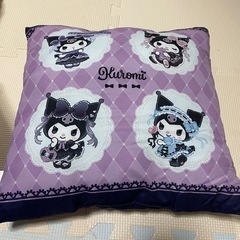 クロミちゃん ぬいぐるみ ポーチ クッション の画像