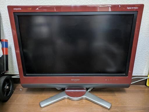 シャープ　26インチ液晶テレビ