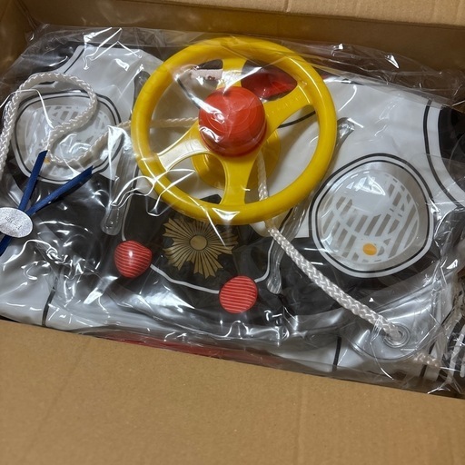 季節外れですが、、、イガラシパトカー浮き輪