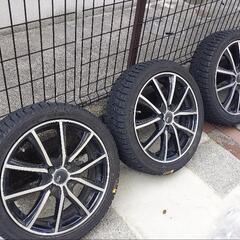 再出品 スタッドレスホイールセット 165/50R16 ヨコハマIG60の画像