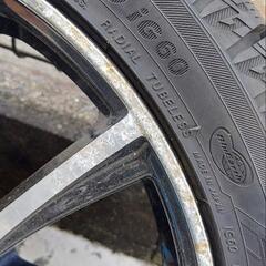 再出品 スタッドレスホイールセット 165/50R16 ヨコハマIG60の画像