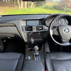⭕️クレジット決済OK⭕️◆車検R8年8月◆H23年式BMW X3◆10.2万キロ◆純正ナビ◆本革シート◆の画像