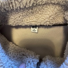 フリースボアジャケット　ジャンバー　アウター　上着UNIQLO ユニクロ　の画像