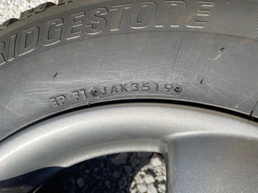 BRIDGESTONE、ICEPARTNER2、 215/60/R16、スタッドレスタイヤ、ブリジストン、ホイール付き