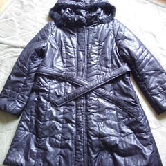 【断捨離敢行】Eigerwand ダウン風ミディアムコート LL シニア向けの画像