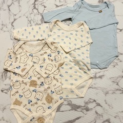 70cm　ロンパース　ロンパース肌着　参考画像の画像