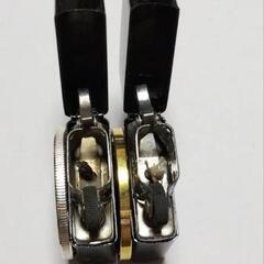 ♥ドタキャンされました。♥天皇陛下御即位記念 鳳凰金◆菊御紋 シルバーメダル ブラックオイルライター■の画像