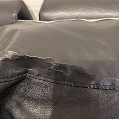レザーソファーの画像