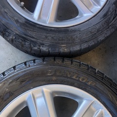 冬タイヤ ★ 175/65R15 ★ トヨタ純正アルミ付 バリ山スタッドレス4本組 ★ 引き取り限定 ★ アクア ヴイッツ IQの画像