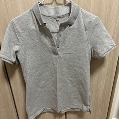 ユニクロ ポロシャツ Mサイズ グレー
