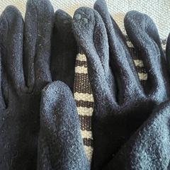 レディース　 手袋 グローブ Women ブラック 黒　リボンの画像